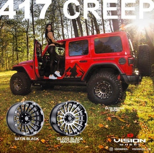 VISION WHEEL *Personalized*  POSTER - 417 CREEP